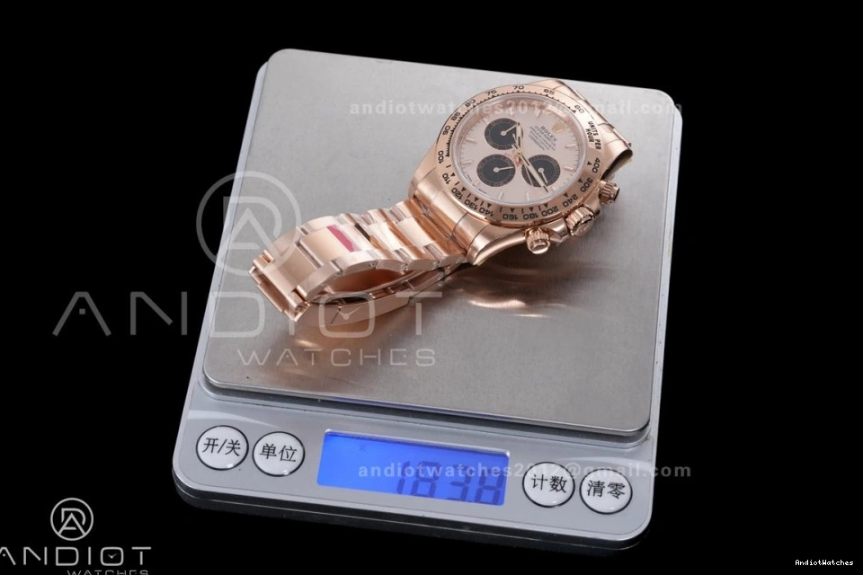 Best Edition Sub-dial VSF 1:1 DD Dial Gain Sophisticated Oyster RG Black Weight Bracelet On 786 Daytona 126505 1226